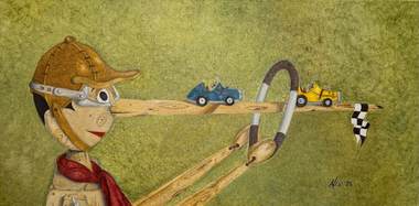 Pinocchio alle Mille Miglia